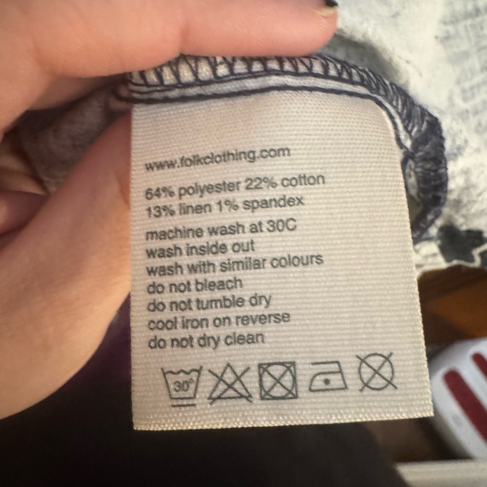 Folk Monochrome Patterned Garment - image 5